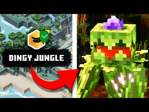 Uncover the Jungle Awakens DLC - Minecraft Dungeons Gameplay