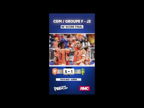 Pays-Bas 5-1 Suède : les comms RMC de la démonstration des Oranje