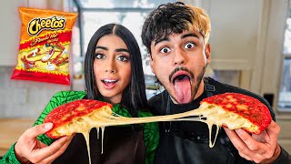 We Tried Making HOT CHEETO Pupusas… What Could Go Wrong 🔥😂 @FabioGuerra