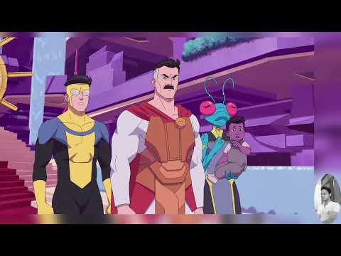 Invincible finds out about his Little Brother | Mark Meets Omni-Man's New Wife & Son | Clip Reaction