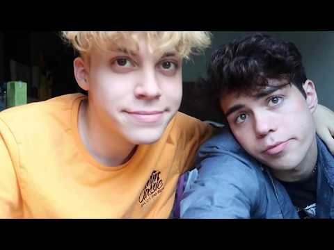 painting each others instagram pictures w⁄ my bf (jeyjey) // Русские субтитры
