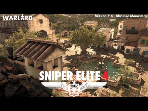 Sniper Elite 4 Mission 5 Abrunza Monastery | No commentary | 1440p HD Immersive Gameplay.
