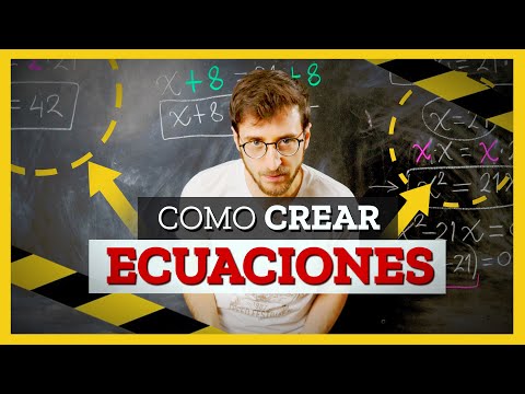 EQUATIONS: Learn to CREATE them and then solve them