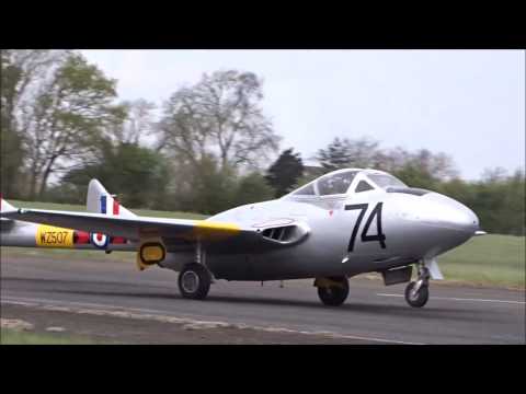 Vampire Rips up runway at Halfpenny Green