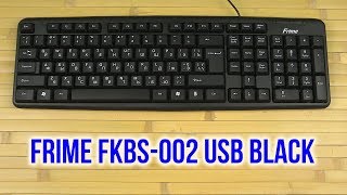 Frime FKBS-002 - відео 1