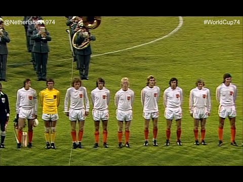 National anthem Netherlands vs Brazil in Second Round #WorldCup74