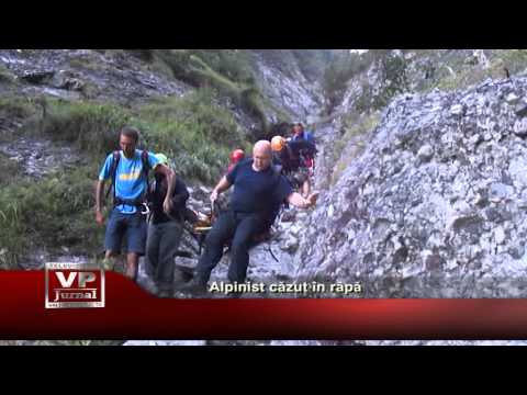 Alpinist căzut în râpă