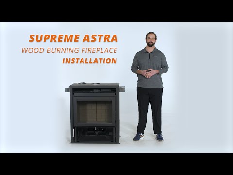 How to Install the Supreme Astra Fireplace