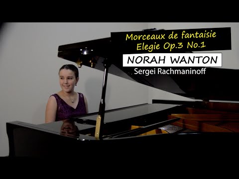 Norah Wanton // S. Rachmaninoff, Elegie Op.3 No.1