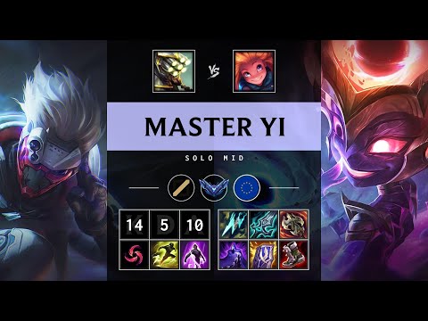 Master Yi Mid vs Zoe: Unstoppable - EUW Diamond Patch 25.S1.2