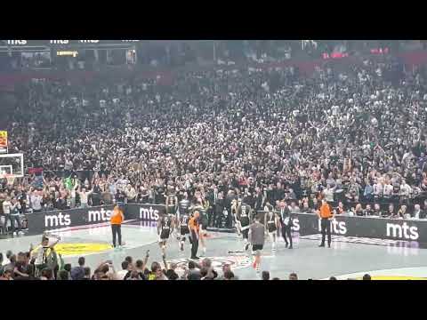 Partizan - Real Madrid: Crno-beli ples + VOLIM GA