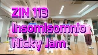 [Zumba] Zin113 // Bachata/Merengue// Insomnio // Nicky Jam / New Song 2024 // ChoreoByAki