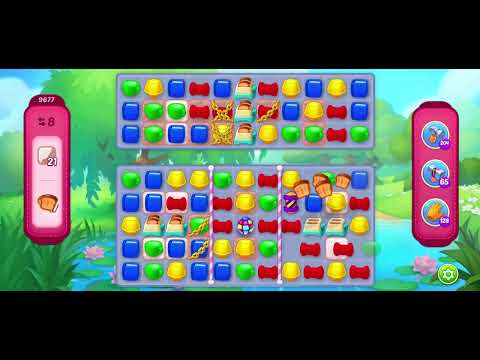 Homescapes Level 9677 夢幻家園 第9677關