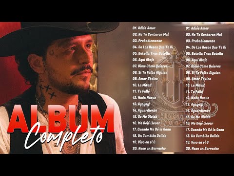 CHRISTIAN NODAL MIX ÉXITOS - LO MAS NUEVO 2024 - LO MEJOR CANCIONES DE CHRISTIAN NODAL