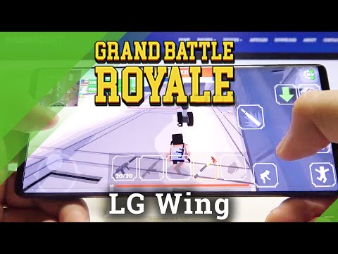 Gameplay of Grand Battle Royal Performs on LG Wing – Gaming Test