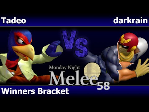 MNM 58 Melee - Tadeo (Falco) vs darkrain (C Falcon) - Winners Bracket