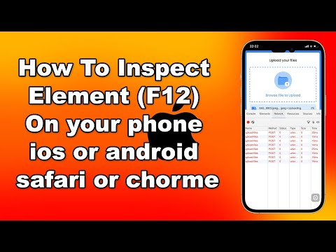 How To Inspect Element (F12) On IOS or Android Using Safari or Chorme