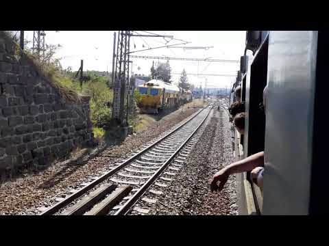 Vjezd do stanice Benešov u Prahy