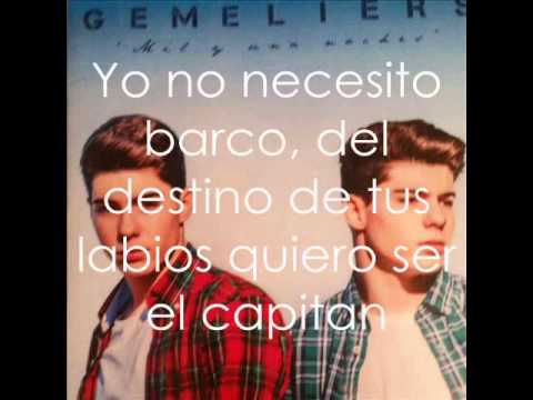 7.Mil Y Una Noches-Letra Gemeliers (Mil y Una Noches)