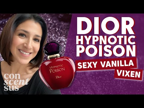 100 PEOPLE REVIEW DIOR HYPNOTIC POISON - Sexy Vanilla Perfume Fine Fragrance Review Word Cloud