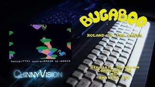 ChinnyVision - Ep 149 -  Bugaboo The Flea / Roland In The Caves - Spectrum, C64, MSX, Amstrad CPC