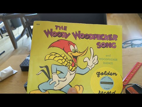 Got an old Woody Woodpecker 7 inch & some pop-culture eBay things I sold - Tom Ray's Day 200630