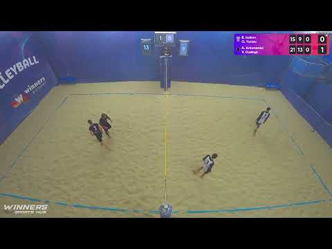 21:35 B. Isakov / O. Yurtov - A. Antonenko / V. Dudnyk 18.02.2023 | Winners Beach Volleyball