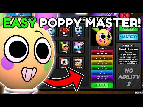 How To UNLOCK Looey in Dandy's World! | Fastest Way To MASTER Poppy!