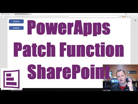 PowerApps Patch Function Video