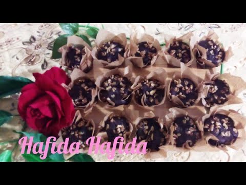 مافن بالشكلاطة والماء بدون بيضMuffin with chocolate and water without eggs