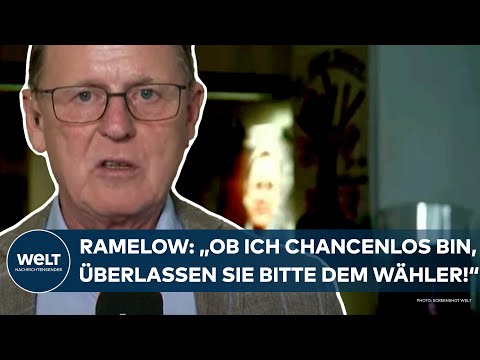 LANDTAGSWAHL IN THÜRINGEN: "Ob ich chancenlos bin, überlassen Sie bitte dem Wähler!" - Bodo Ramelow