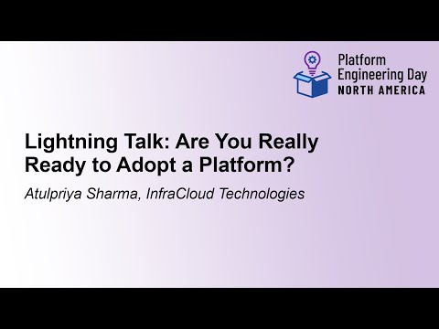 Are You Really Ready to Adopt a Platform?