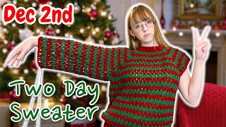 Christmas Sweater Pattern Workshopping | PassioKnit Vlogmas 2025 Day 2