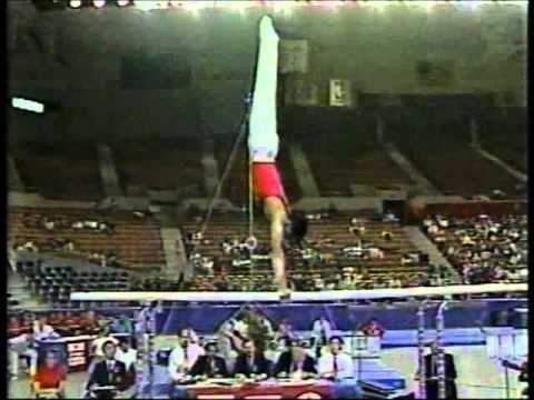 Trent Dimas - 1992 Dodge Challenge Parallel Bars