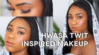 Mamamoo Hwasa TWIT Inspired Makeup Look | Kpop Star Transformation [TUTORIAL]