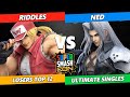 SSC 2022 Top 12 - Riddles (Terry) Vs. Ned (Sephiroth) Smash Ultimate Tournament