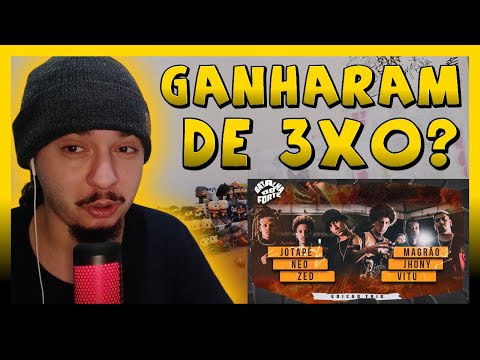(💥FINAL HISTÓRICA 💥) JOTAPE NEO ZED X JHONY MAGRÃO VITU | FINAL | ESPECIAL DE TRIO | REACT BAUEB