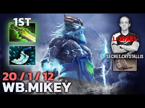 ✅WB.Mikey Carrying Tspirit.Yatoro VS Secret.Crystallis - Kasra Mikey Zeus Gameplay with[ 20 KILLS ]