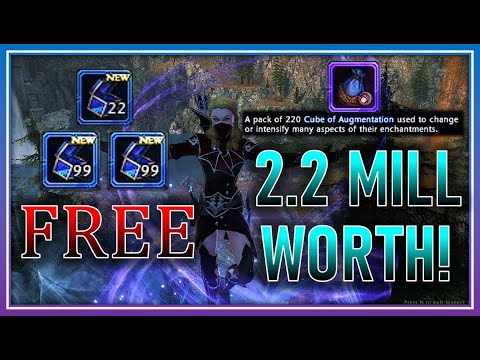 2.2 Million AD Worth of FREE Augmentation Cubes! NOT ENOUGH Compensation (Patch 13-1) Neverwinter