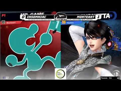 HV Gamer Con 20 Losers Quarters - Monteant (Game & Watch) Vs. insomniac (Bayonetta) - SSBU