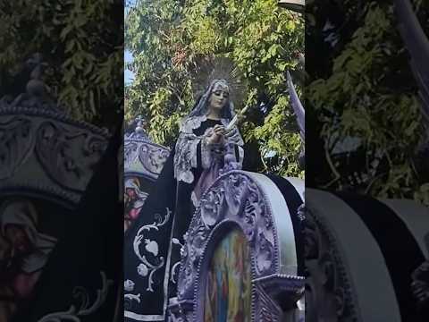La soledad de Maria, Semana Santa en Guatemala Templo de San Francisco