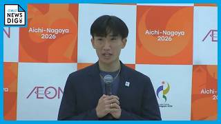 イオンがアジア・アジアパラ競技大会のパートナーシップ契約 ｢皆さんの応援が選手の力になる…｣ バドミントン元日本代表 桃田賢斗選手も駆けつける