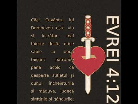 Versetul zilei - Evrei 4:12