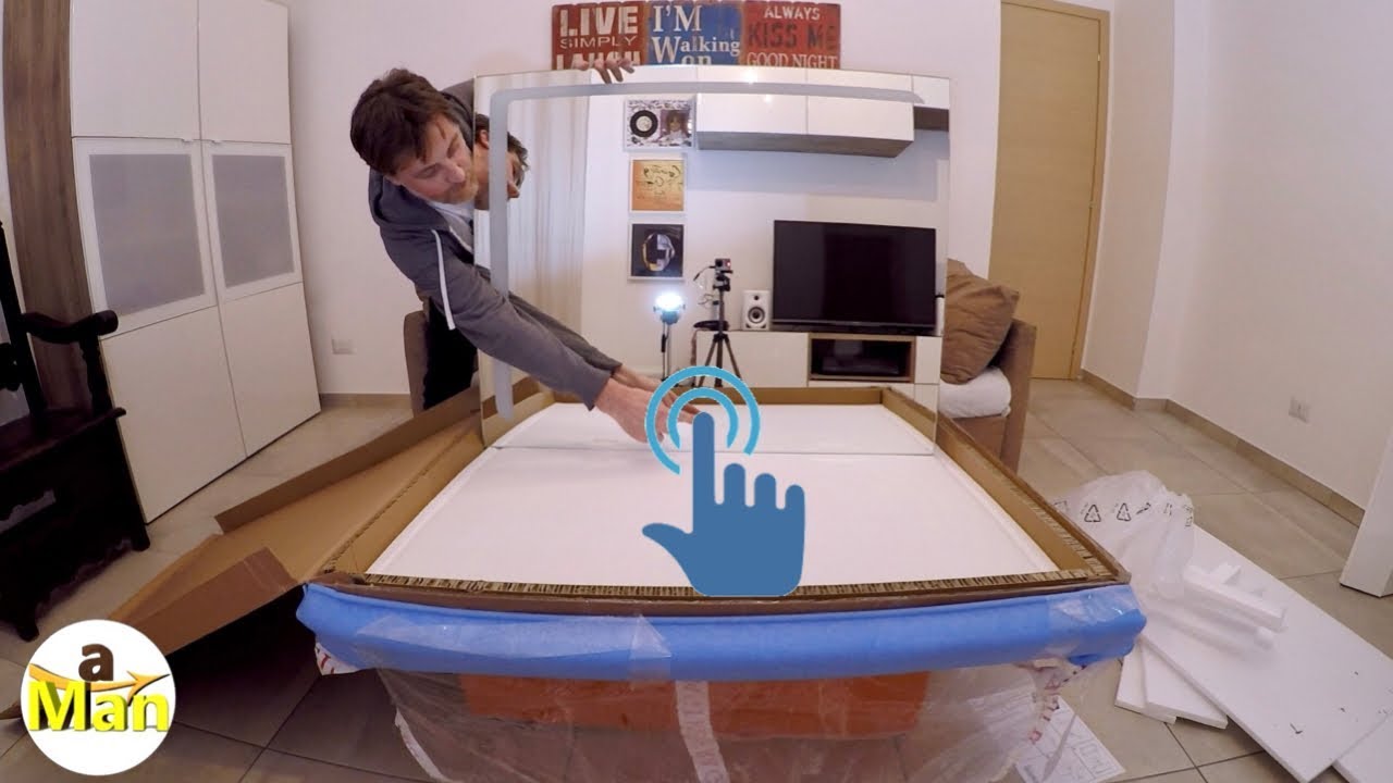 Specchio Bagno Retroilluminato Unboxing, Montaggio e Recensione