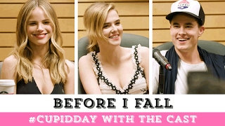 Before I Fall | Q & A with Zoey Deutch, Halston Sage, Kian Lawley & More | #CupidDay video