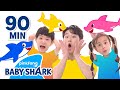 Colorful Baby Shark And More Compilation Toy Pretend Play Stories Baby Shark Official