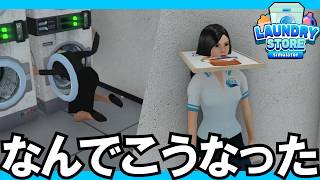 狂った客しかいないコインランドリーを経営する