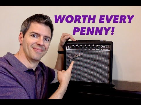 BEST Amp Under $150 (The Fender Champion 20 Review and DEMO)