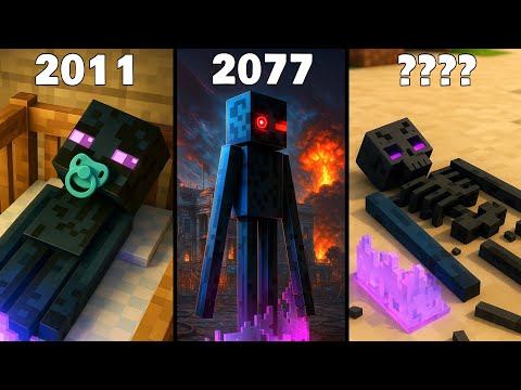 Evolution of Minecraft Enderman