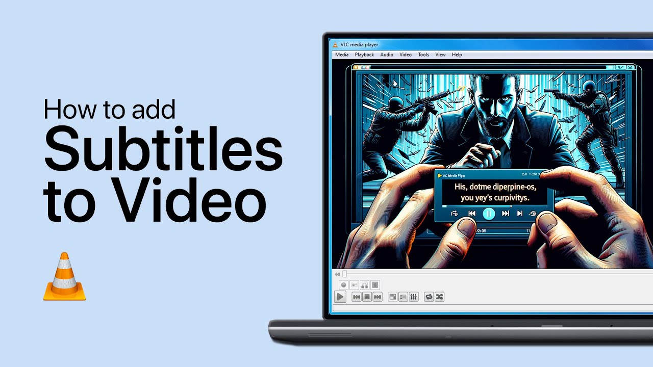 Permanently Add Subtitles To a Video using VLC Media Player
